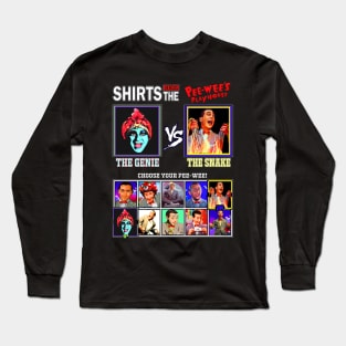 Retro -  Pee Wee Vs Shirts Long Sleeve T-Shirt